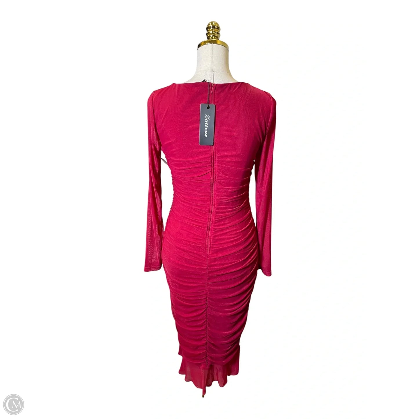 Dress Casual Maxi By Clothes Mentor In Red, Size: M