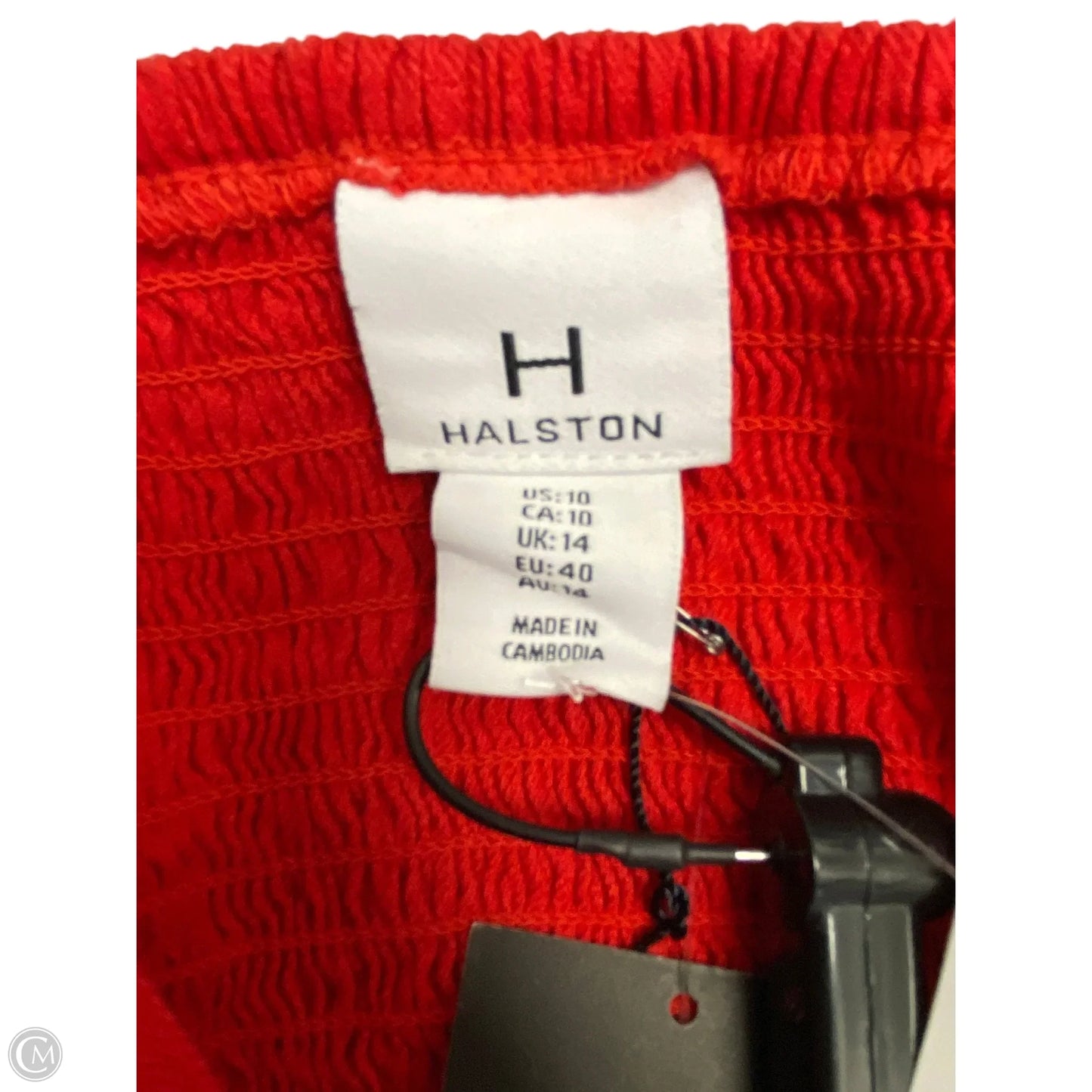 Dress Designer By Halston In Red, Size: 10