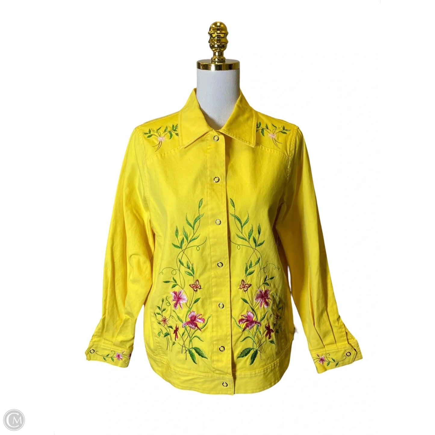Jacket Other By Clothes Mentor In Yellow, Size: S