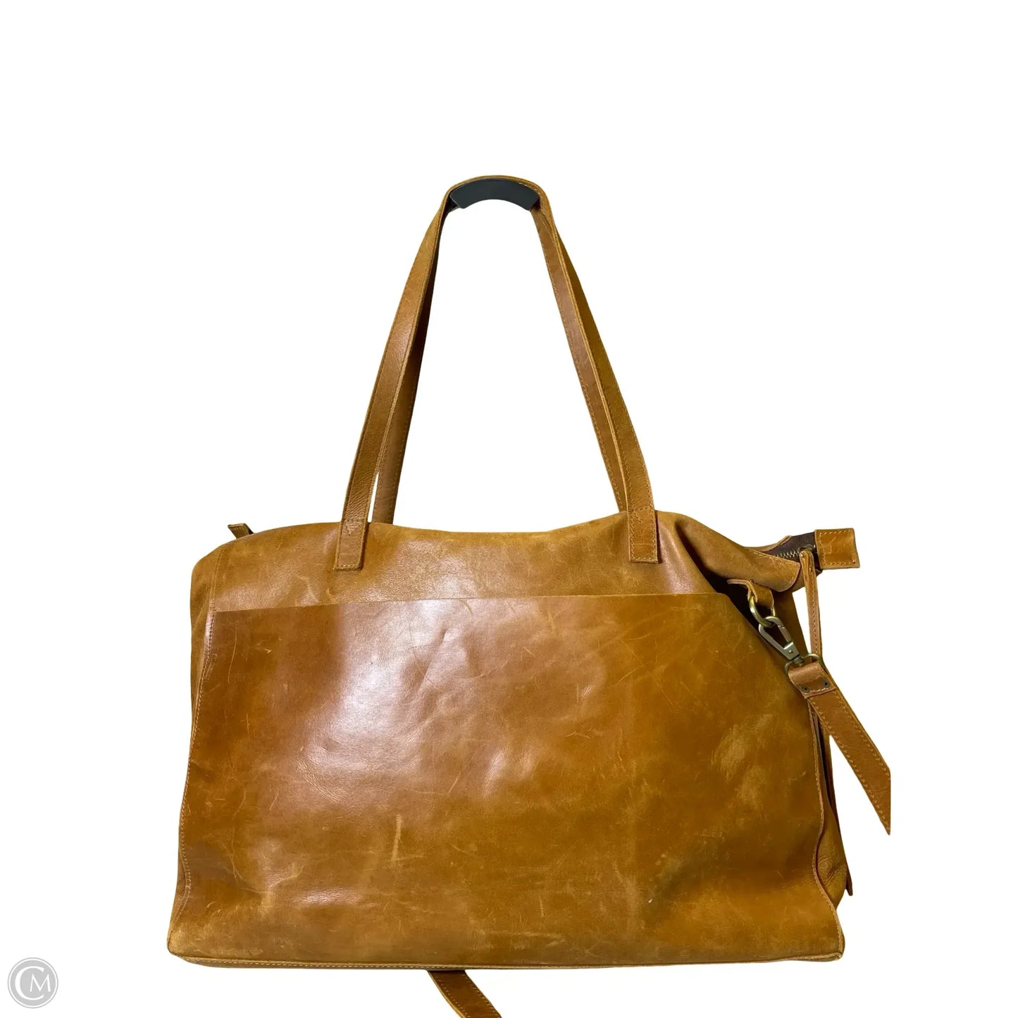 Laptop Bag Leather By RAVEN + LILY, Size: Large