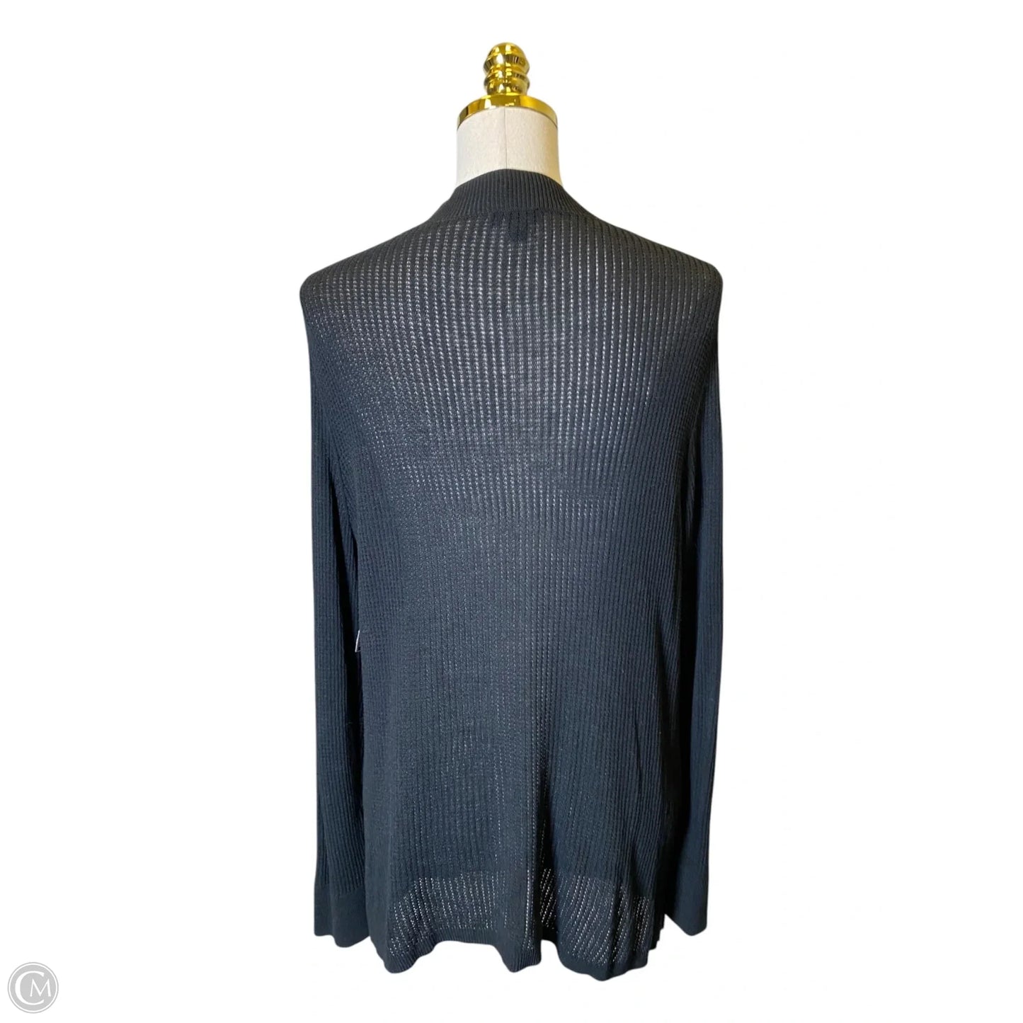Cardigan By Talbots In Black, Size: Xl