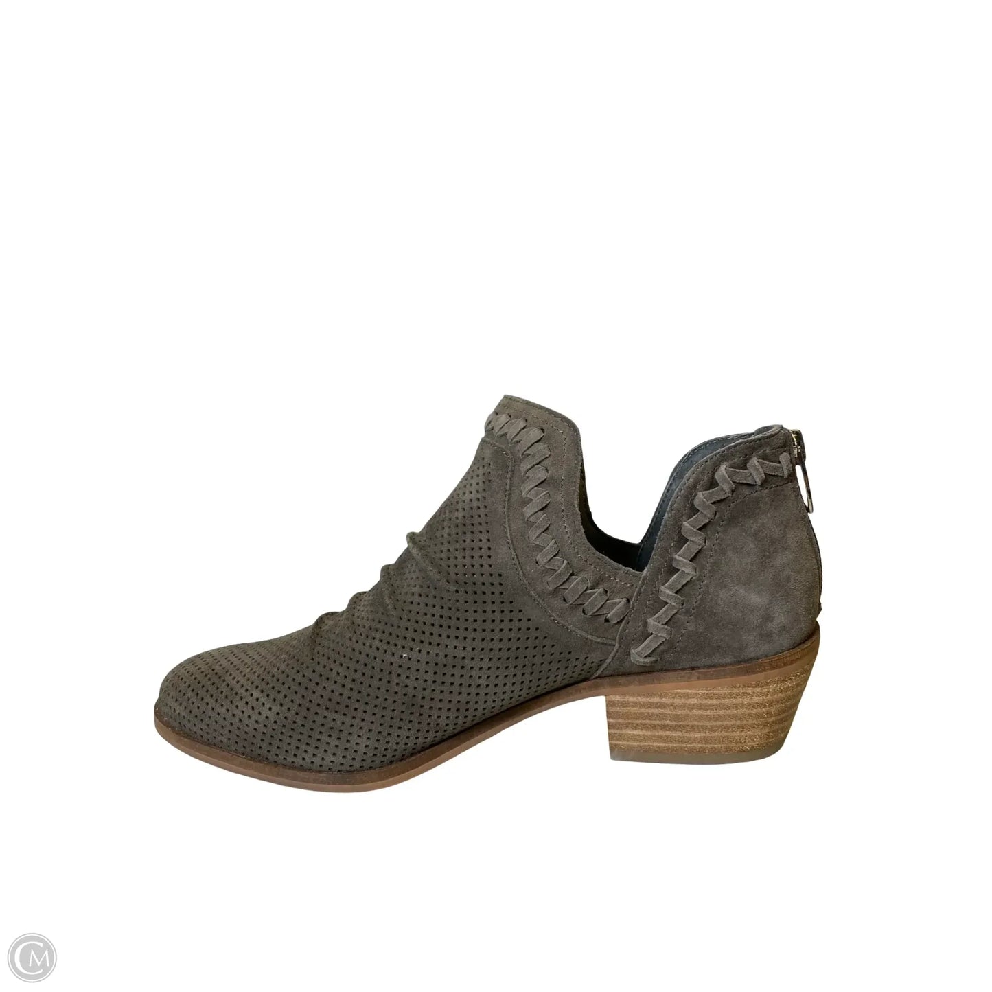 Boots Ankle Heels By Vince Camuto In Brown, Size: 9