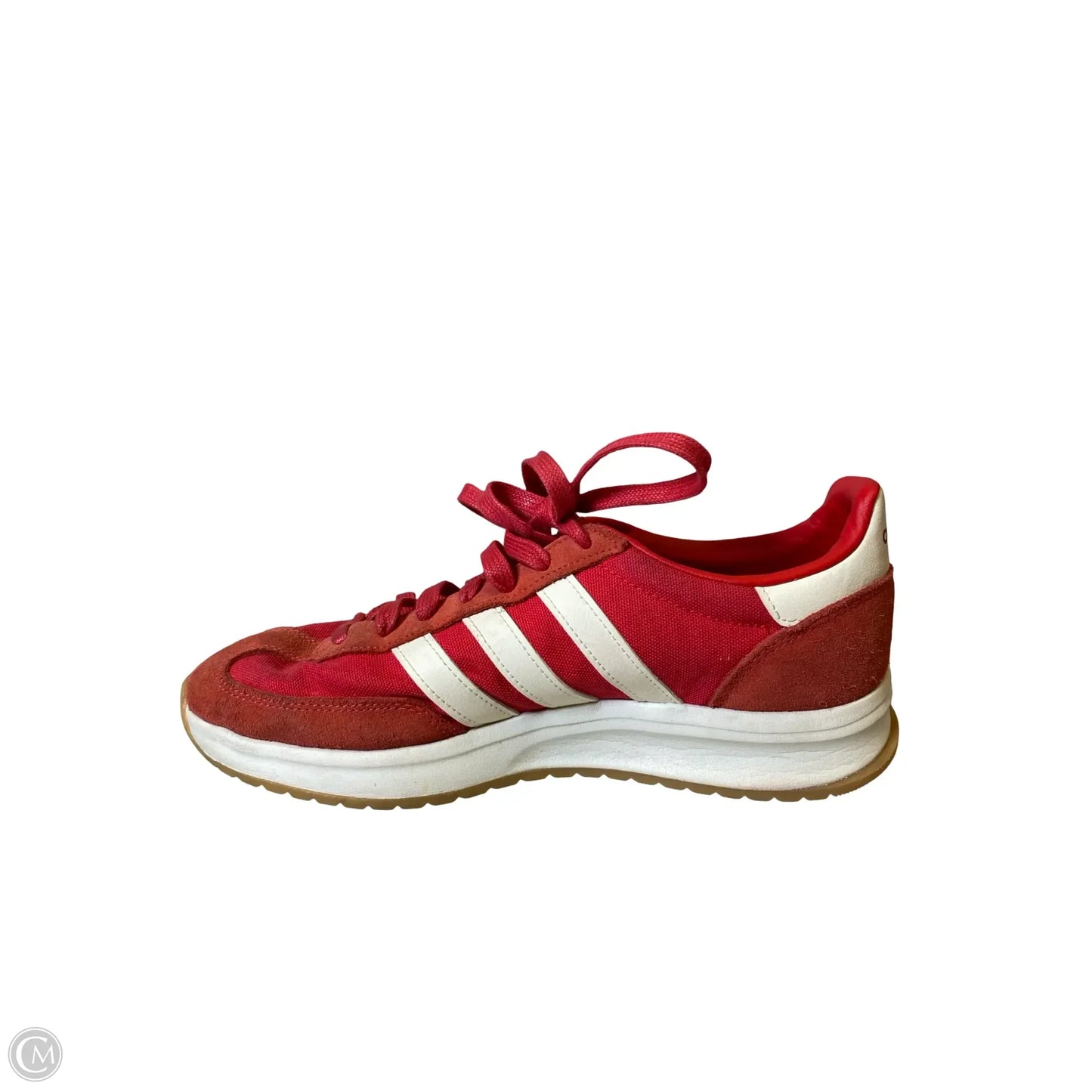 Shoes Athletic By Adidas In Red & White, Size: 9