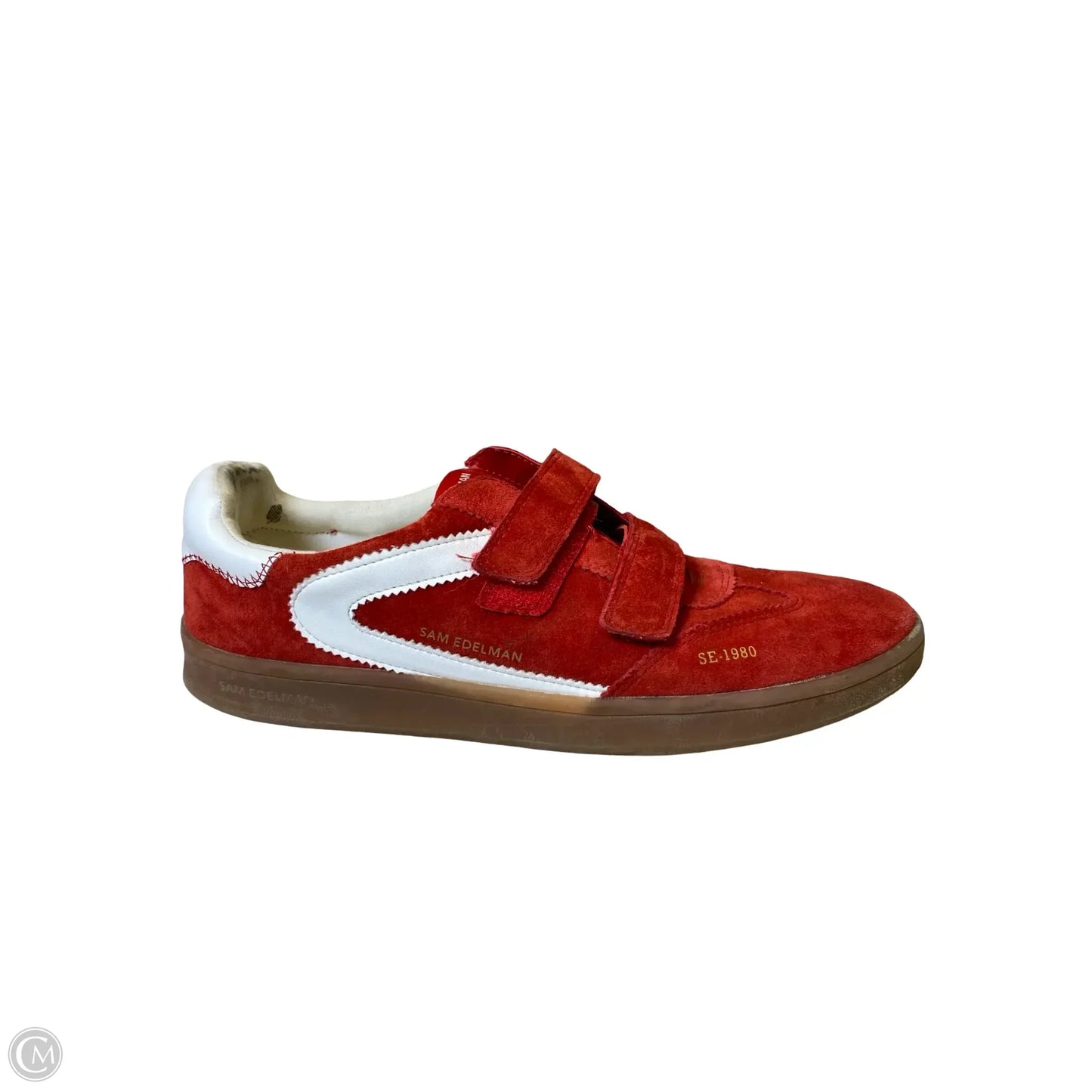 Shoes Flats By Sam Edelman In Red & White, Size: 10