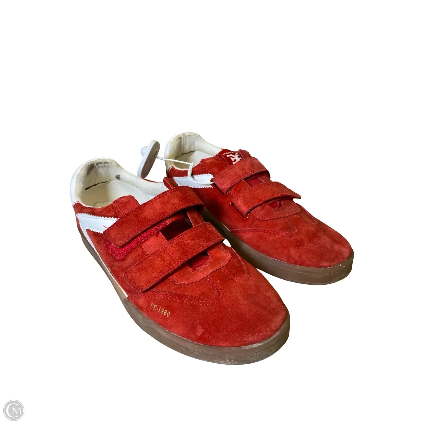 Shoes Flats By Sam Edelman In Red & White, Size: 10