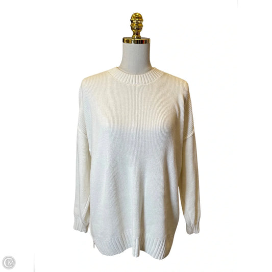 Sweater By Hollister In White, Size: S