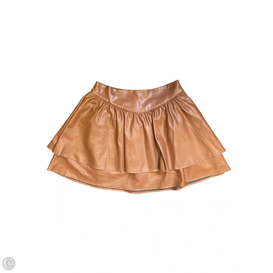 Skirt Midi By Express In Brown, Size: 6