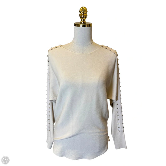 Sweater By Sioni In Beige, Size: S