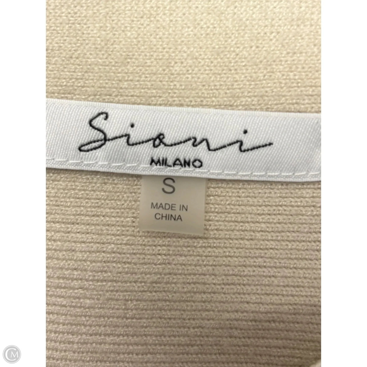Sweater By Sioni In Beige, Size: S