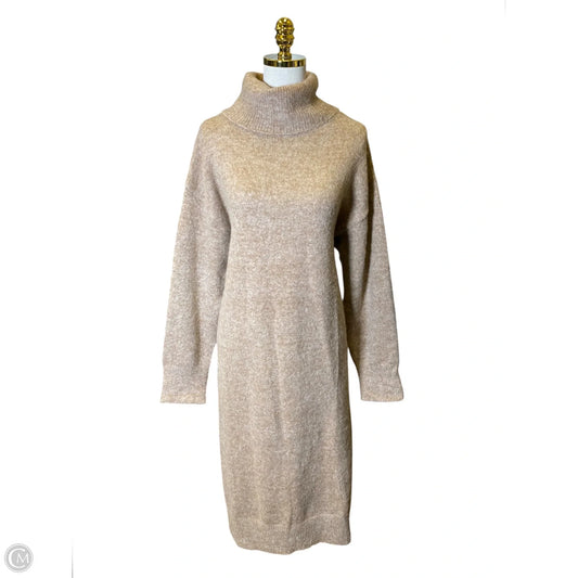Dress Sweater By Bluivy In Beige, Size: L