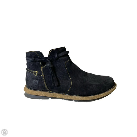 Boots Ankle Flats By Born In Black, Size: 7.5