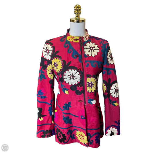 Jacket Other By Clothes Mentor In Multi-colored, Size: L