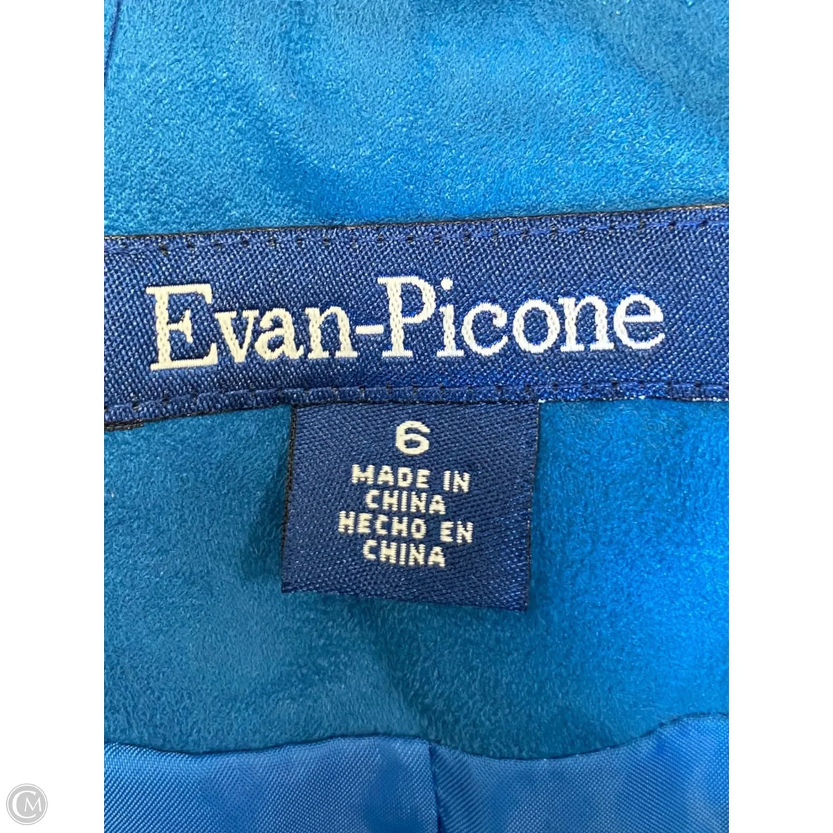 Blazer By Evan-picone In Blue, Size: S