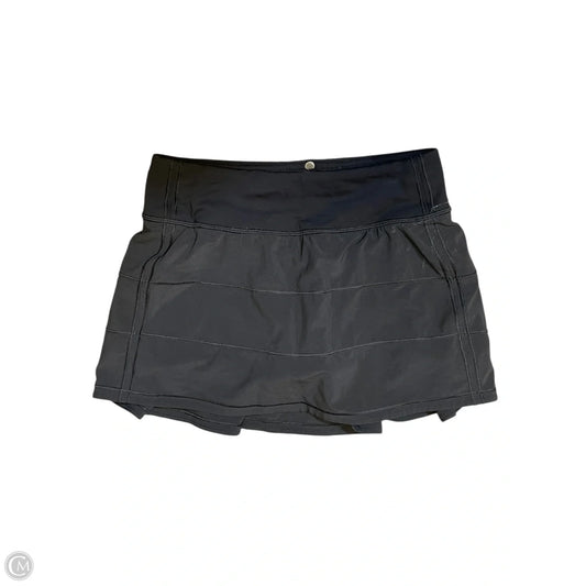 Athletic Skort By Lululemon In Black, Size: 2