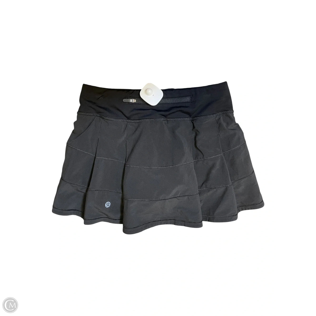 Athletic Skort By Lululemon In Black, Size: 2