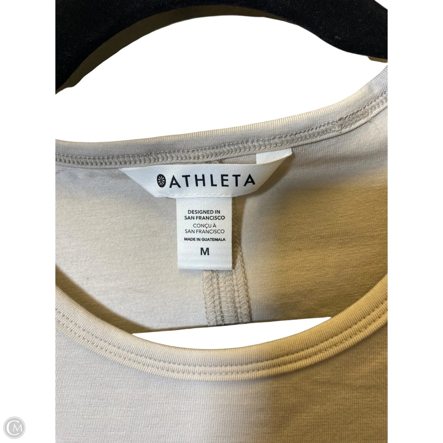 Athletic Dress By Athleta In Cream, Size: M