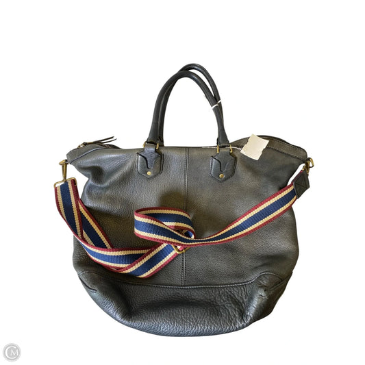 Handbag Leather By Madewell, Size: Large
