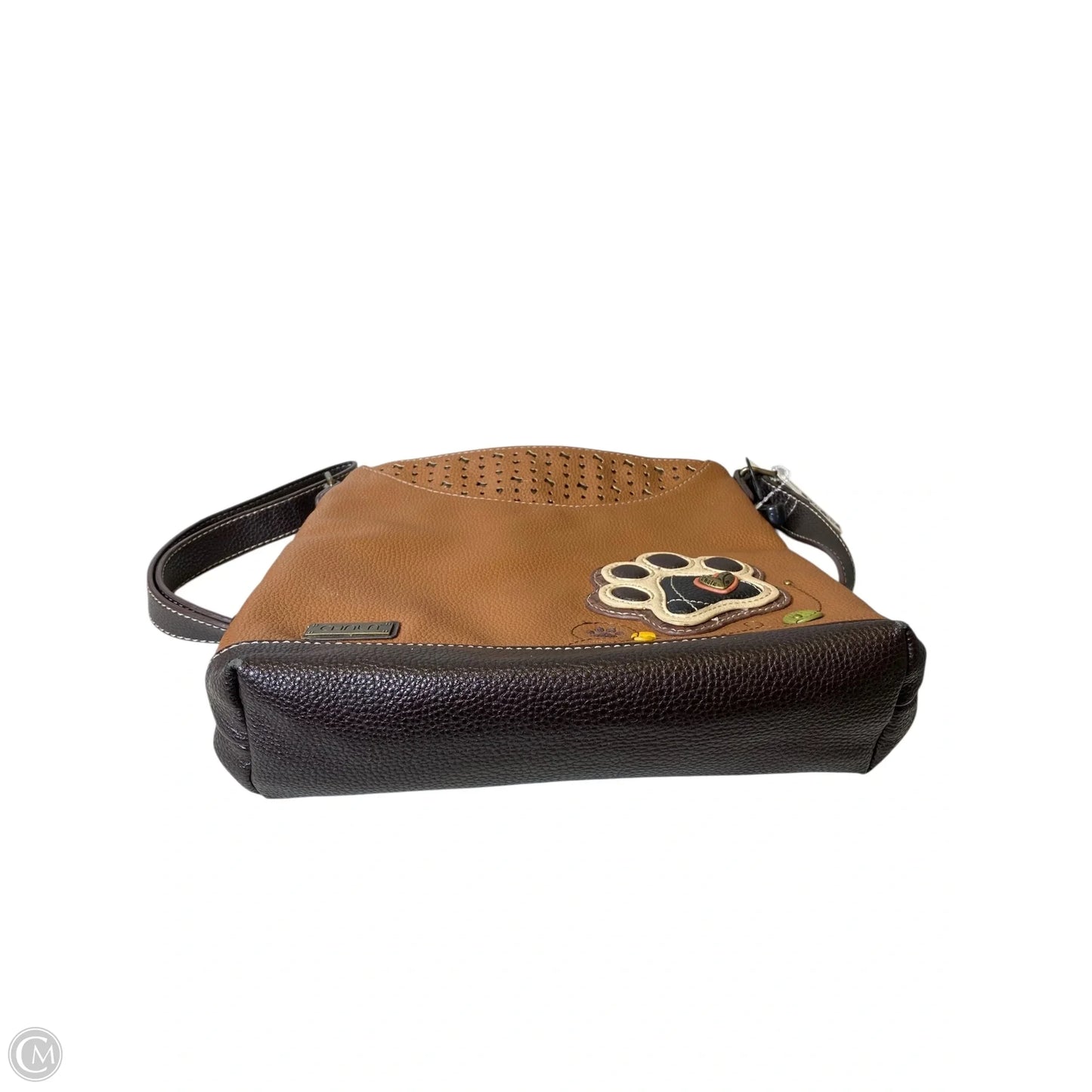 Crossbody Leather By Clothes Mentor, Size: Large