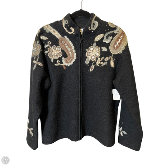 Jacket Moto By Coldwater Creek In Multi-colored, Size: Xl