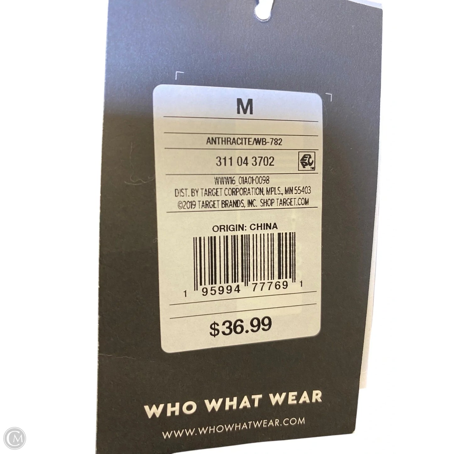 Pants Wide Leg By Who What Wear In Black, Size: M