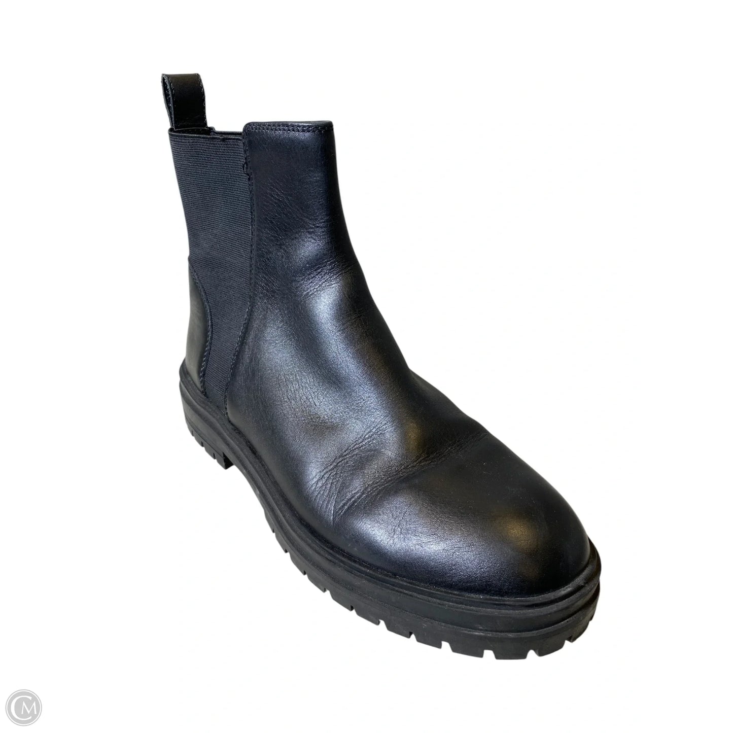 Boots Ankle Flats By Steve Madden In Black, Size: 11
