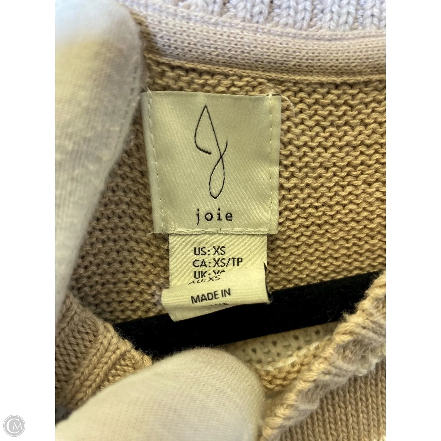 Sweater By Joie In Striped Pattern, Size: Xs