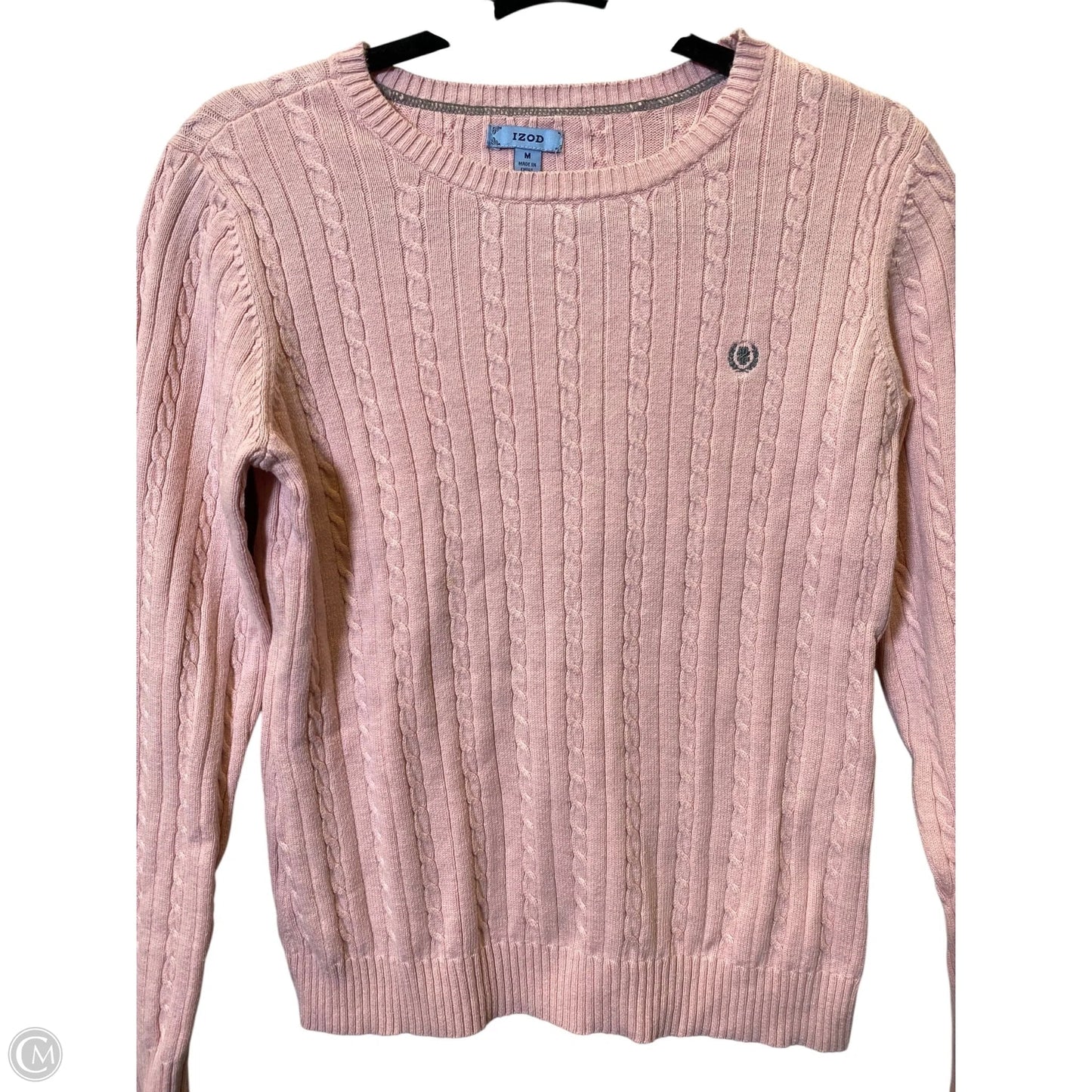 Sweater By Izod In Pink, Size: M