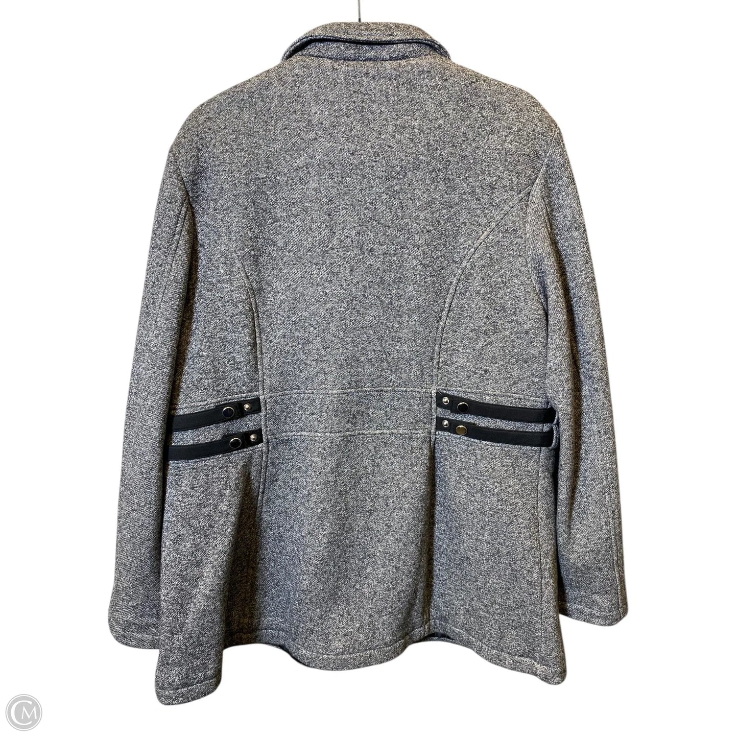 Coat Other By Clothes Mentor In Black & Grey, Size: Xl