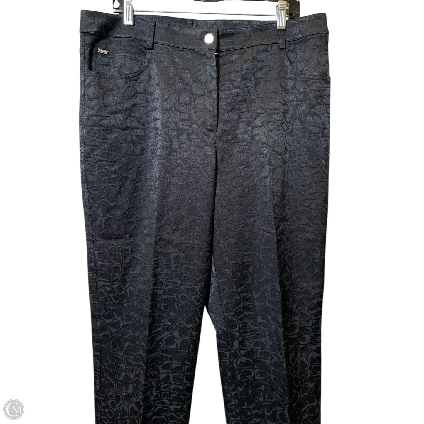 Pajamas Luxury Designer By St John Collection In Black, Size: 14