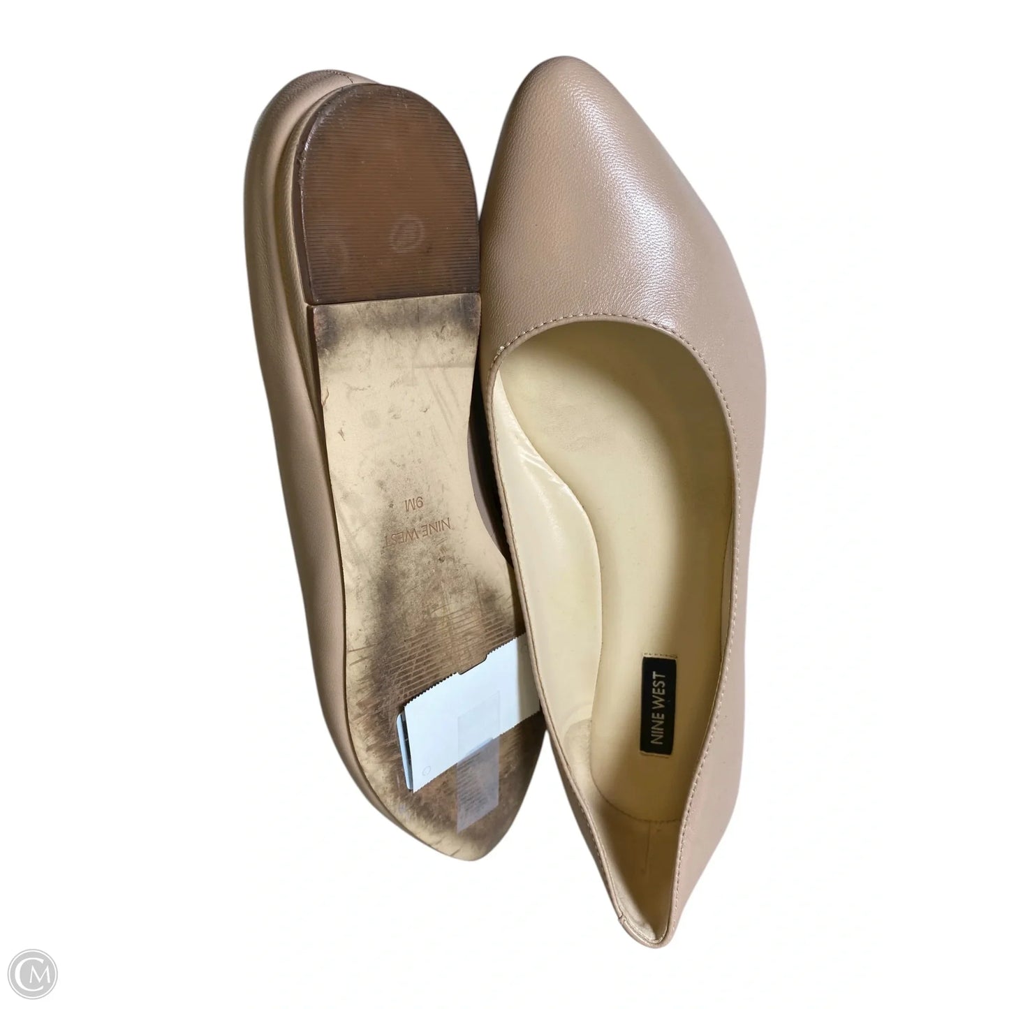 Shoes Flats By Nine West In Tan, Size: 9