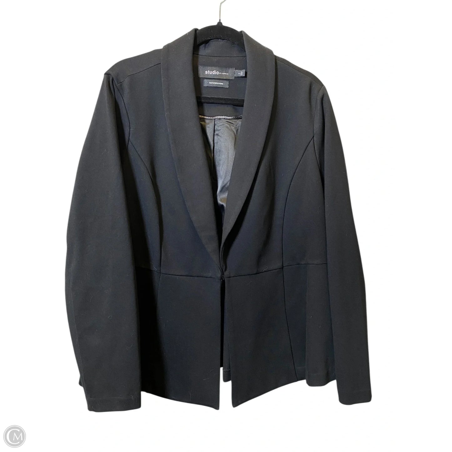 Blazer By Torrid In Black, Size: 2x