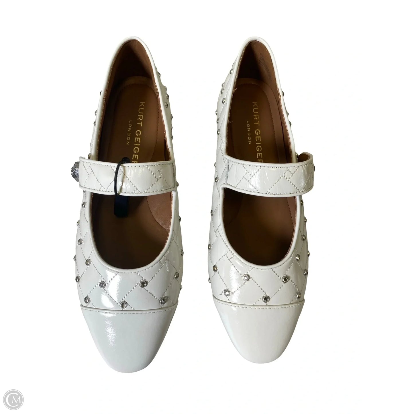 Shoes Designer By Kurt Geiger In White, Size: 8