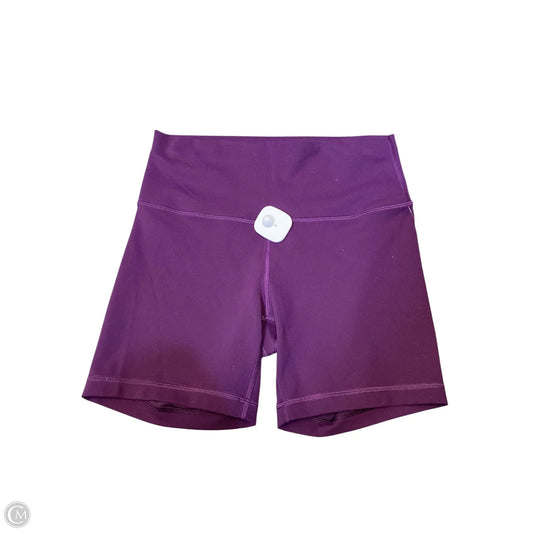 Athletic Shorts By Lululemon In Purple, Size: M