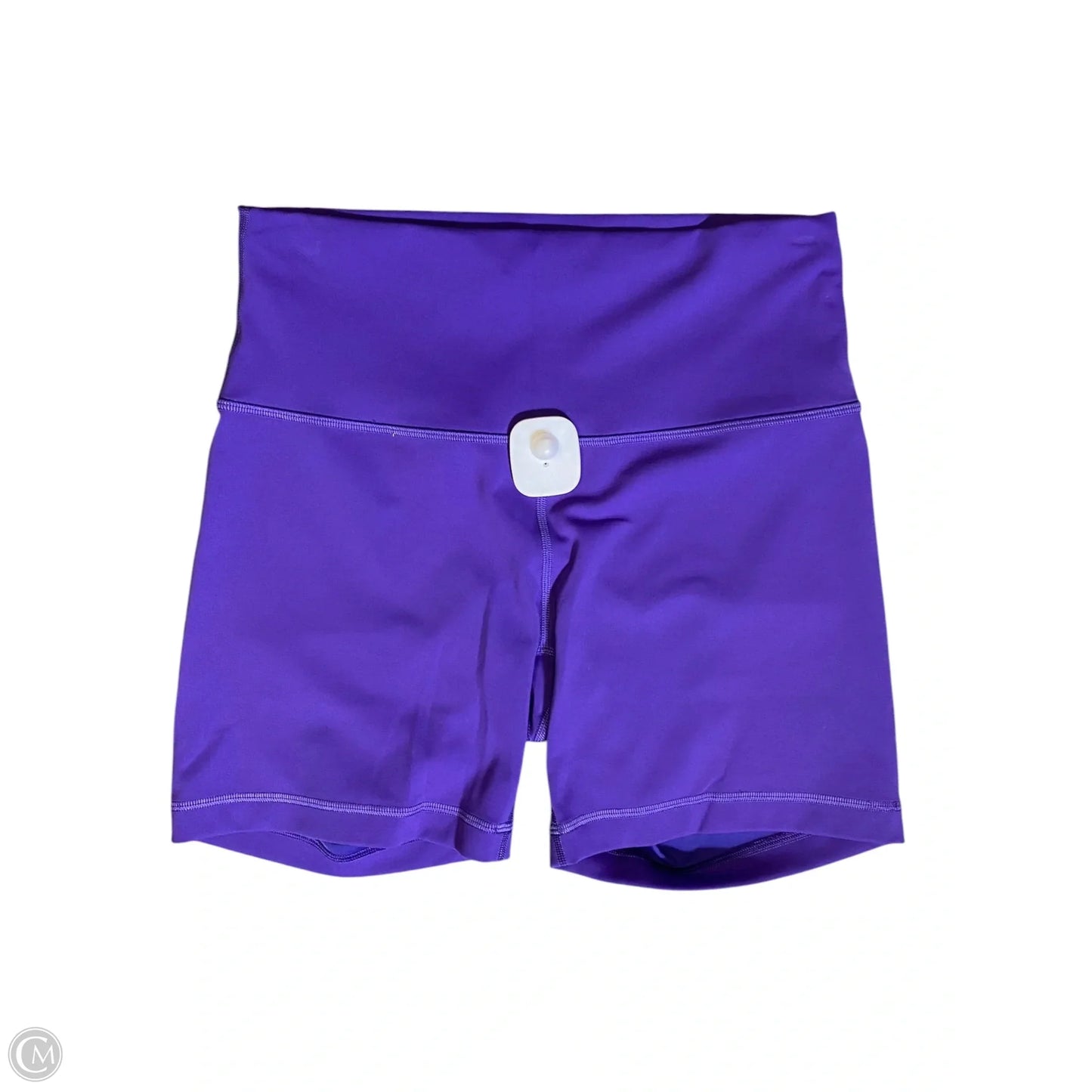 Athletic Shorts By Lululemon In Purple, Size: M