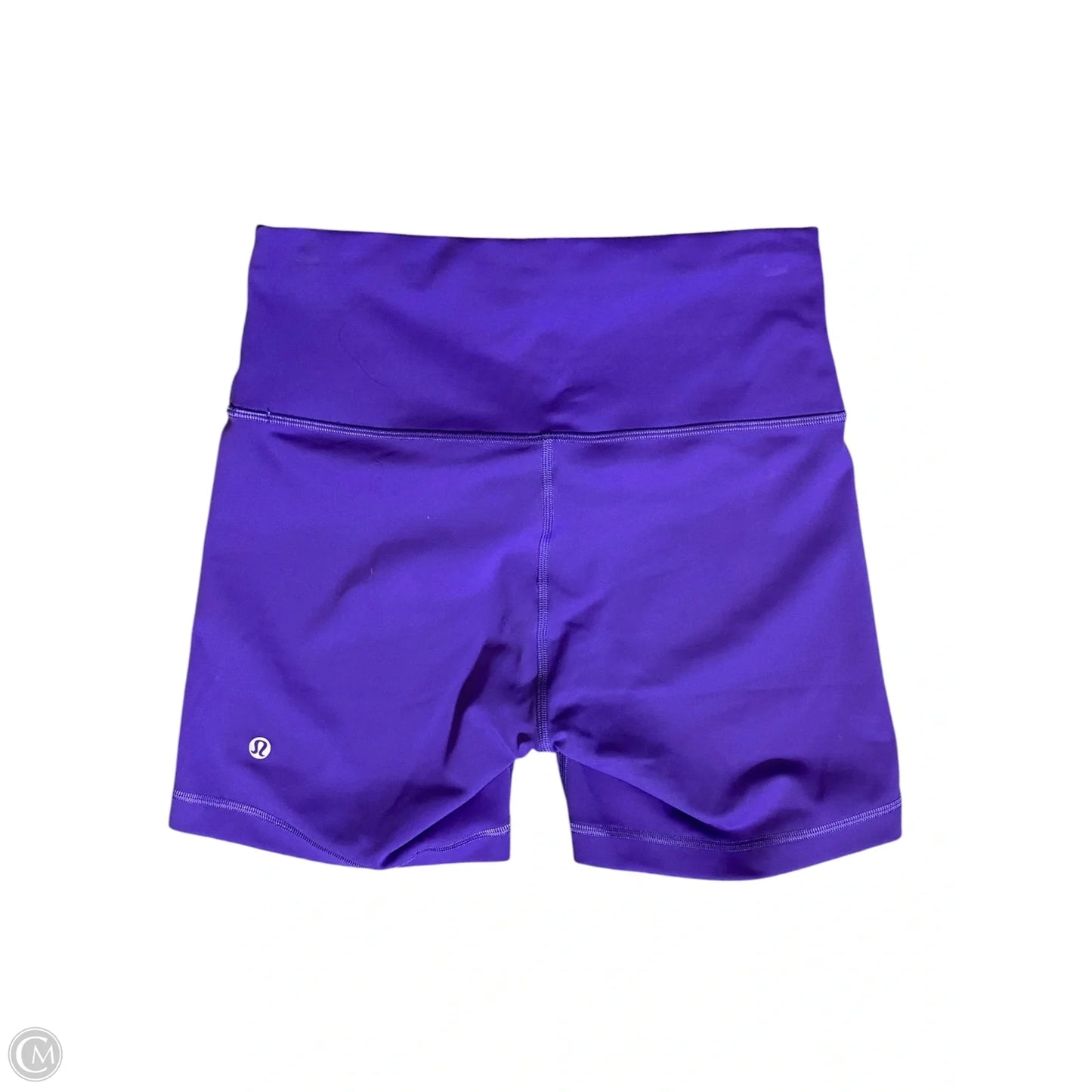 Athletic Shorts By Lululemon In Purple, Size: M