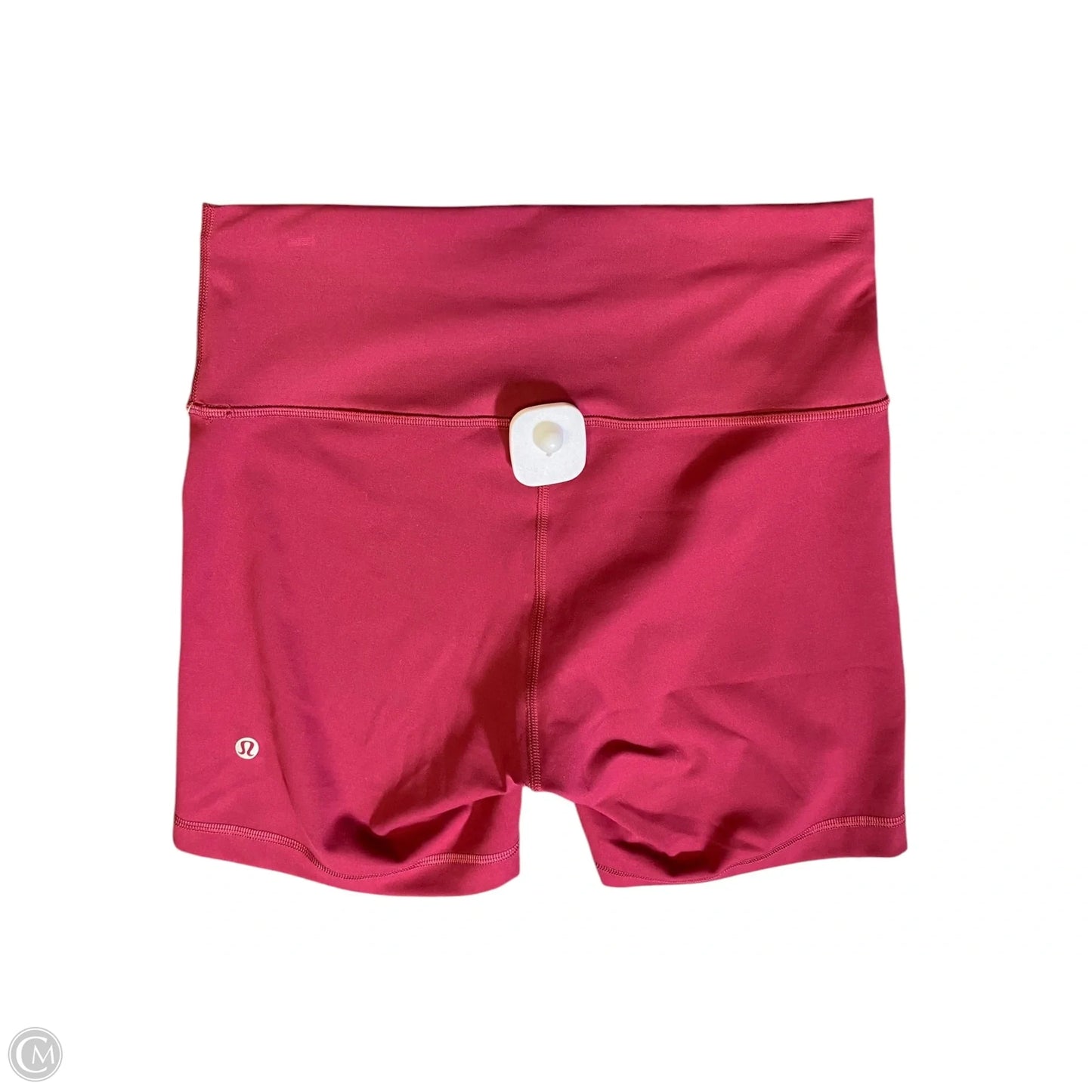 Athletic Shorts By Lululemon In Pink, Size: M