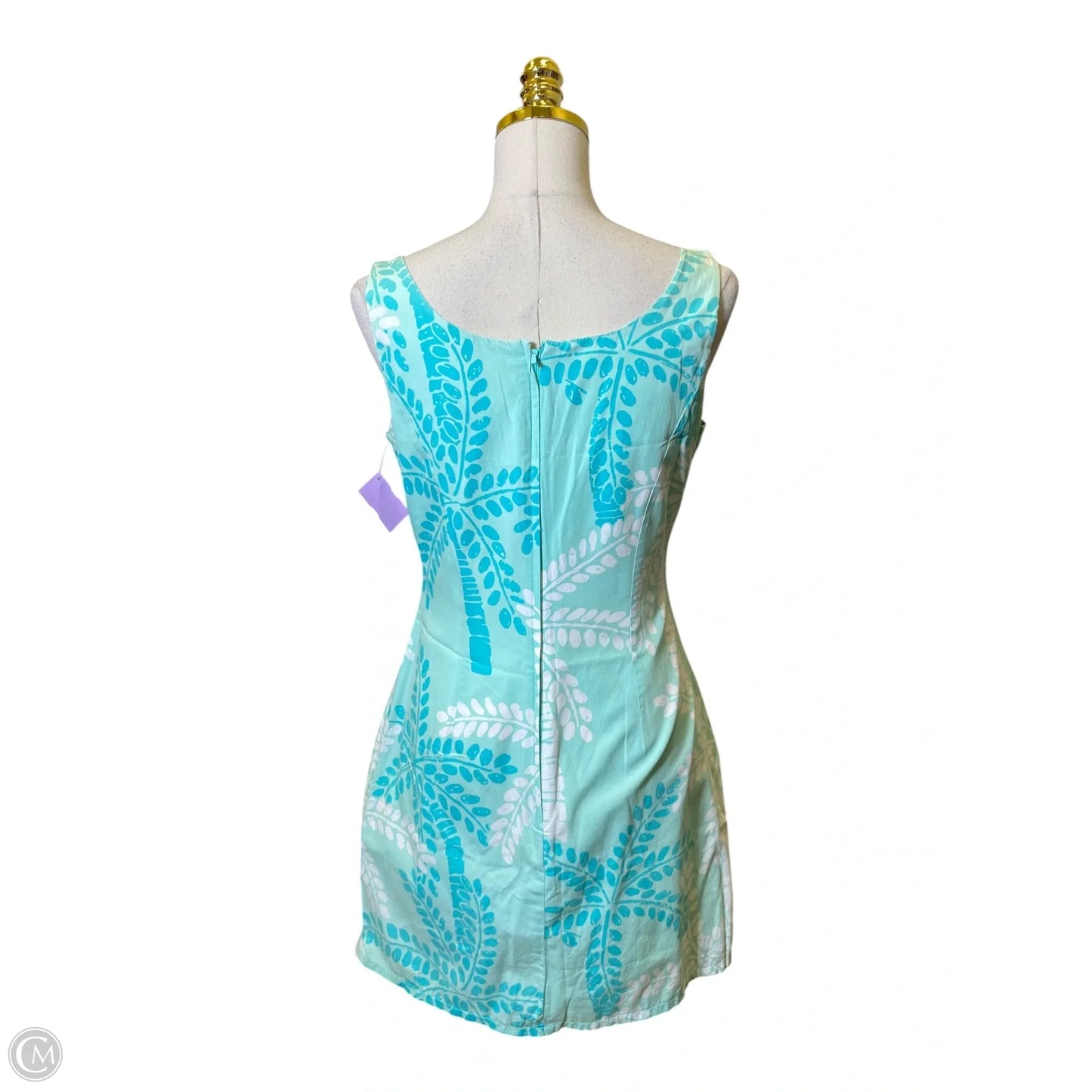 Dress Designer By Lilly Pulitzer In Aqua, Size: 6