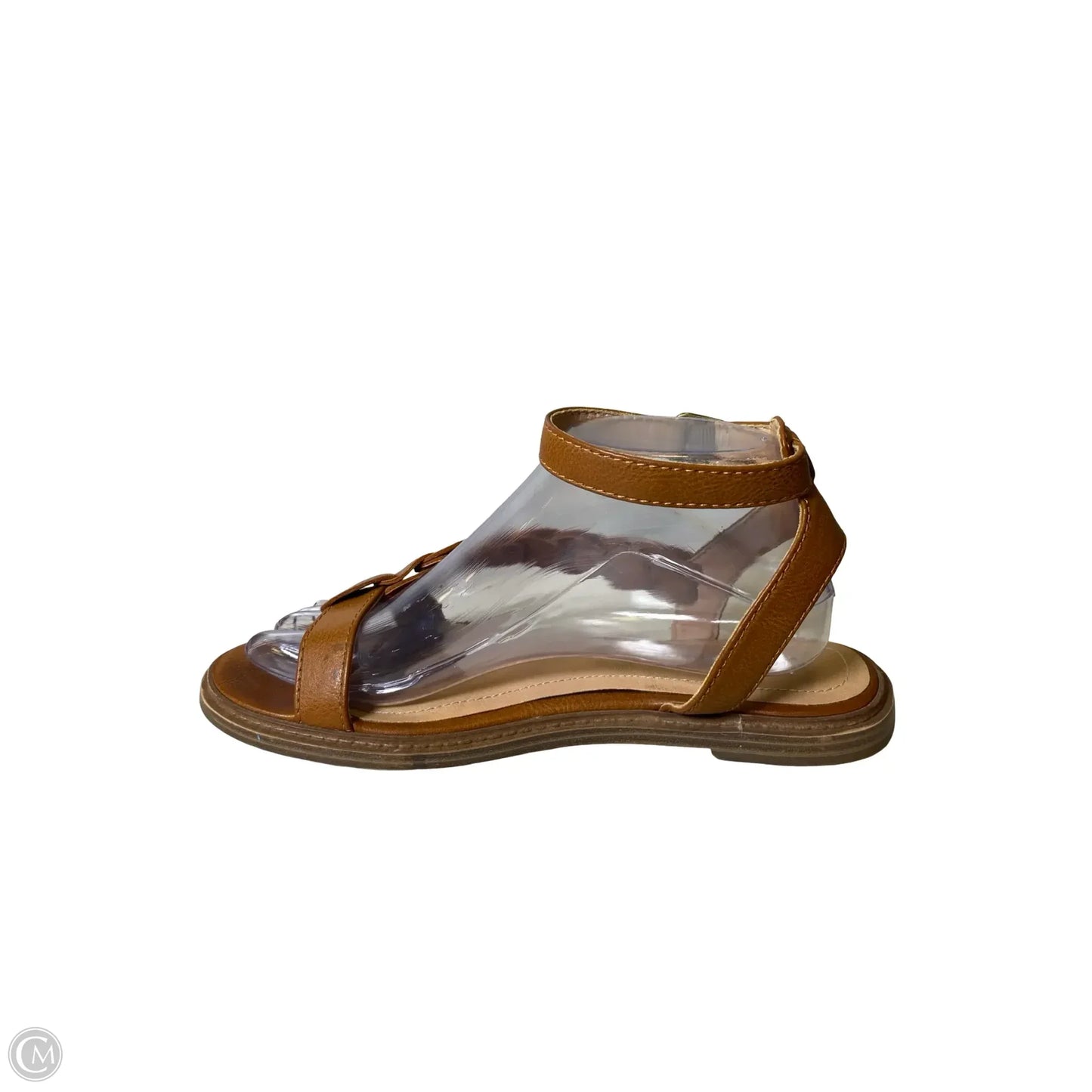 Sandals Flats By Lucky Brand In Brown, Size: 7.5