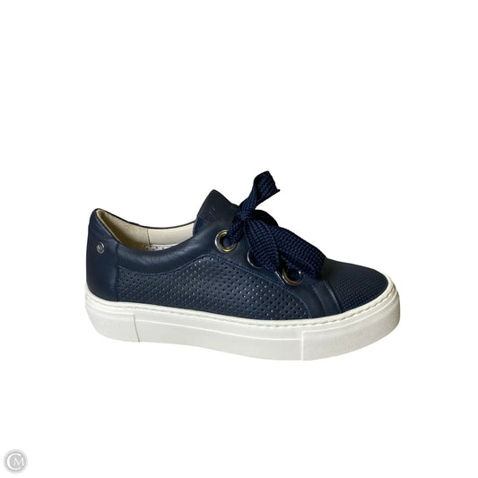 Shoes Athletic By Agl In Blue, Size: 8