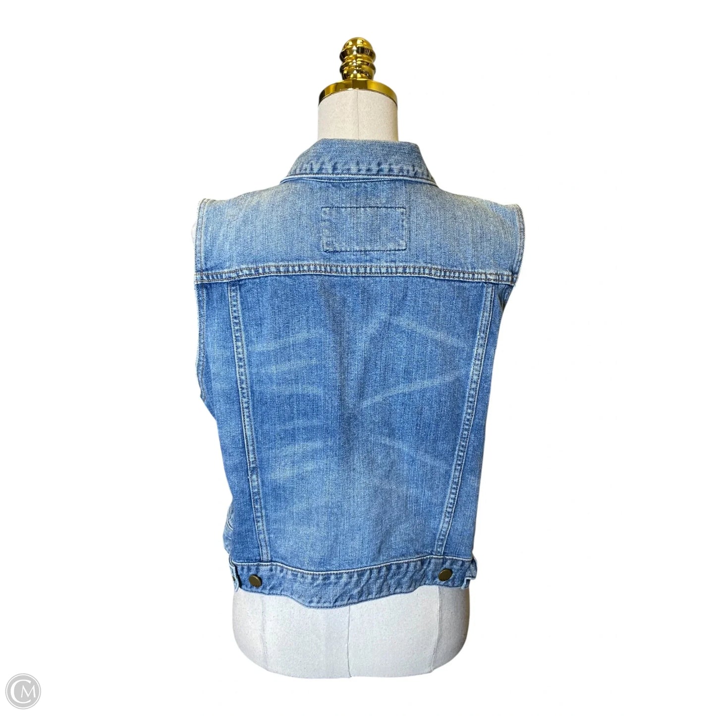 Vest Other By Gap In Blue, Size: Xl