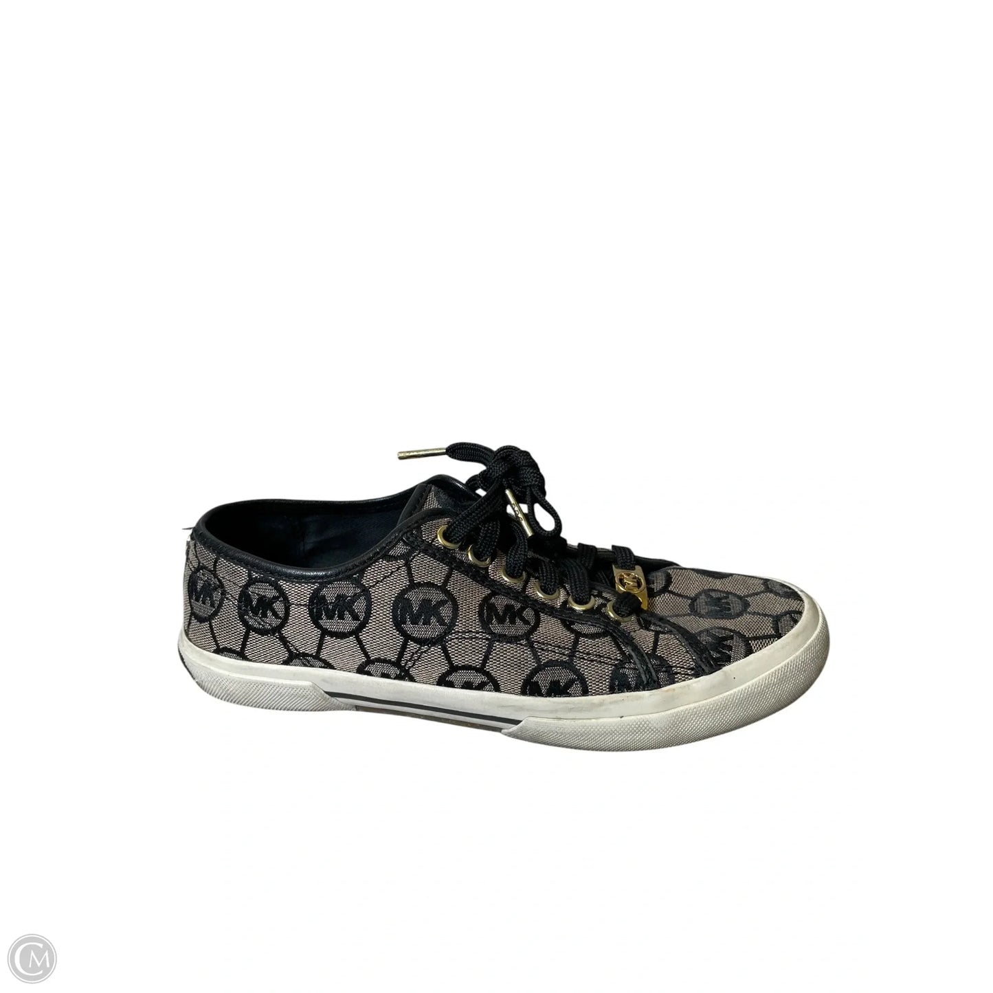 Shoes Designer By Michael Kors In Black & Brown, Size: 6.5