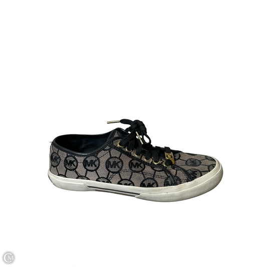 Shoes Designer By Michael Kors In Black & Brown, Size: 6.5