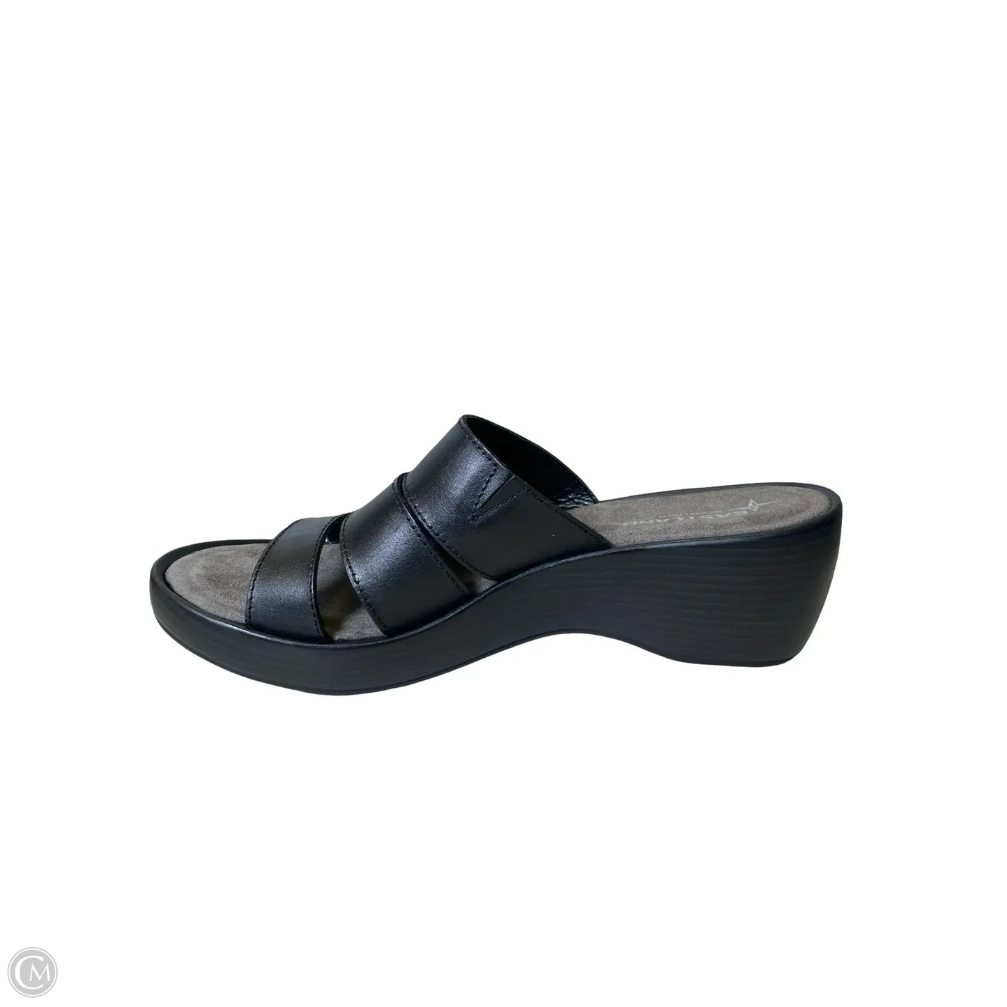 Shoes Heels Block By Eastland In Black & Grey, Size: 9