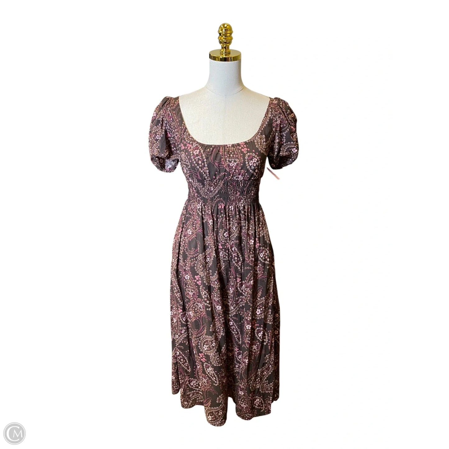 Dress Casual Maxi By Abercrombie And Fitch In Floral Print, Size: Xs