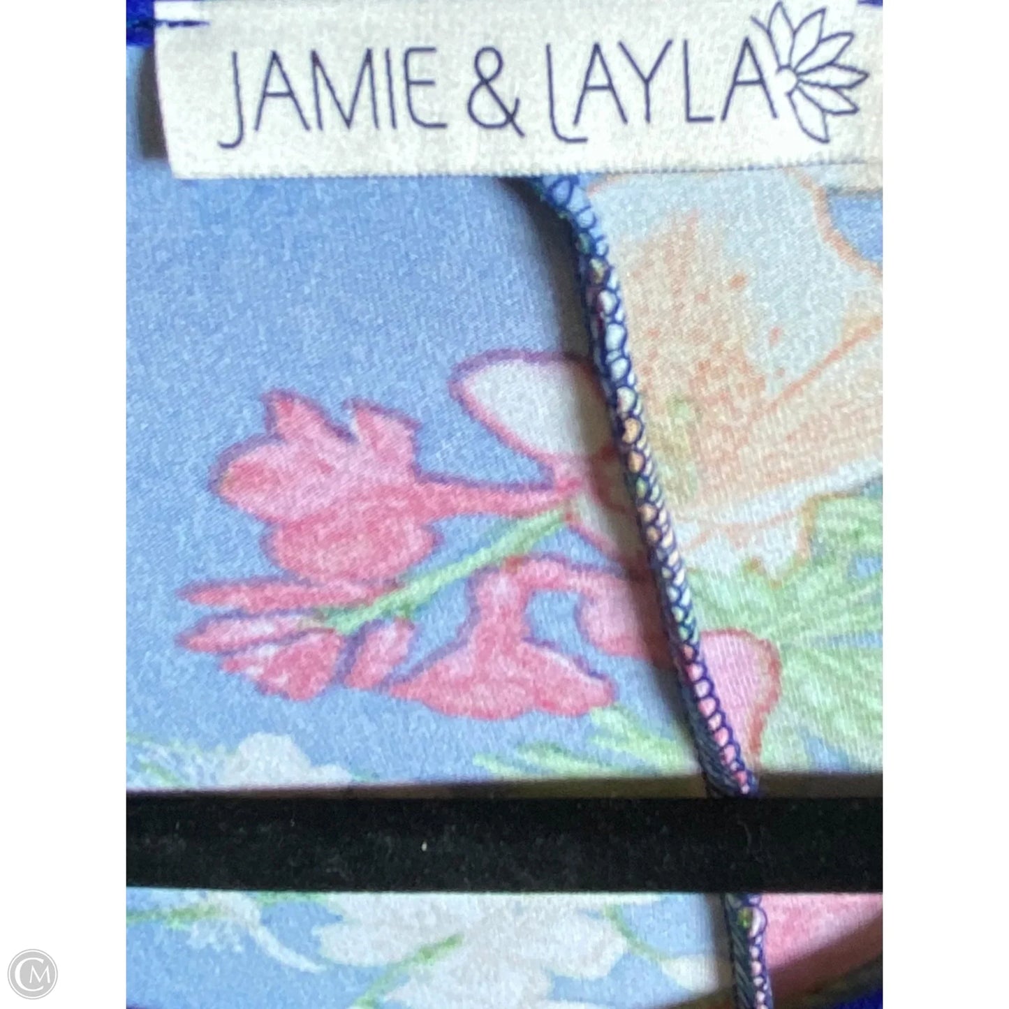 Dress Casual Midi By Clothes Mentor In Floral Print, Size: L