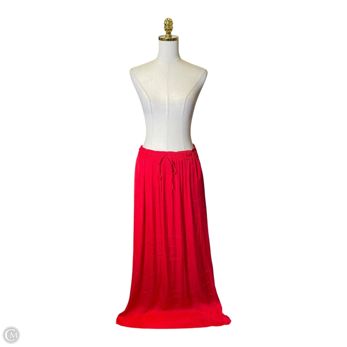Skirt Maxi By Worthington In Red, Size: L