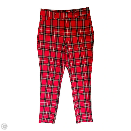 Pants Dress By Old Navy In Plaid Pattern, Size: 8