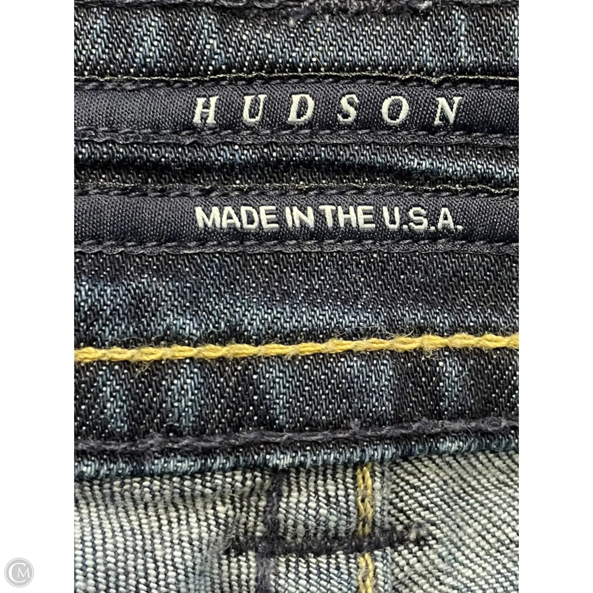 Jeans Boot Cut By Hudson In Blue, Size: 8