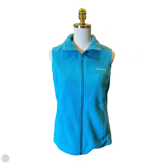 Vest Fleece By Columbia In Aqua, Size: M