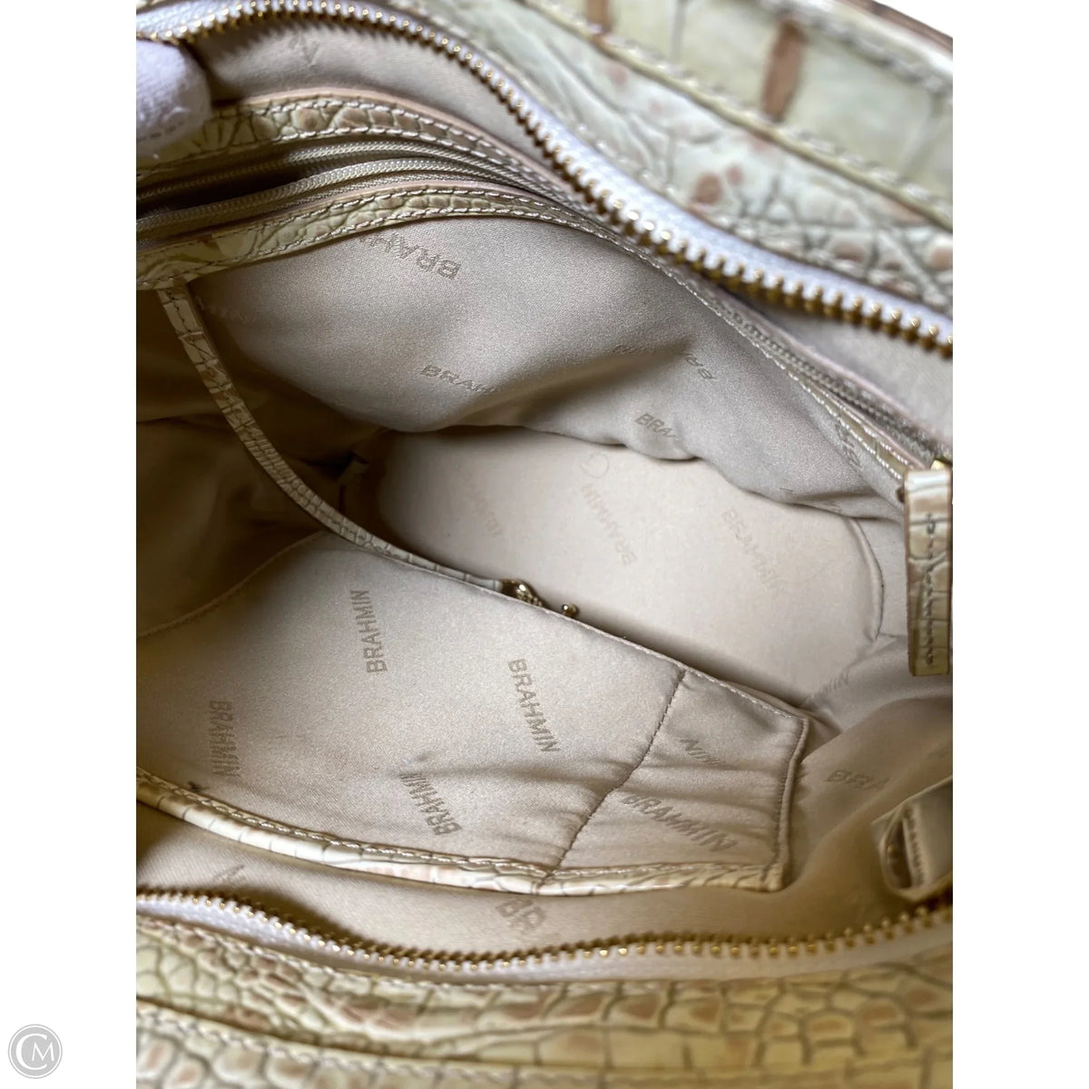 Crossbody Designer By Brahmin, Size: Medium